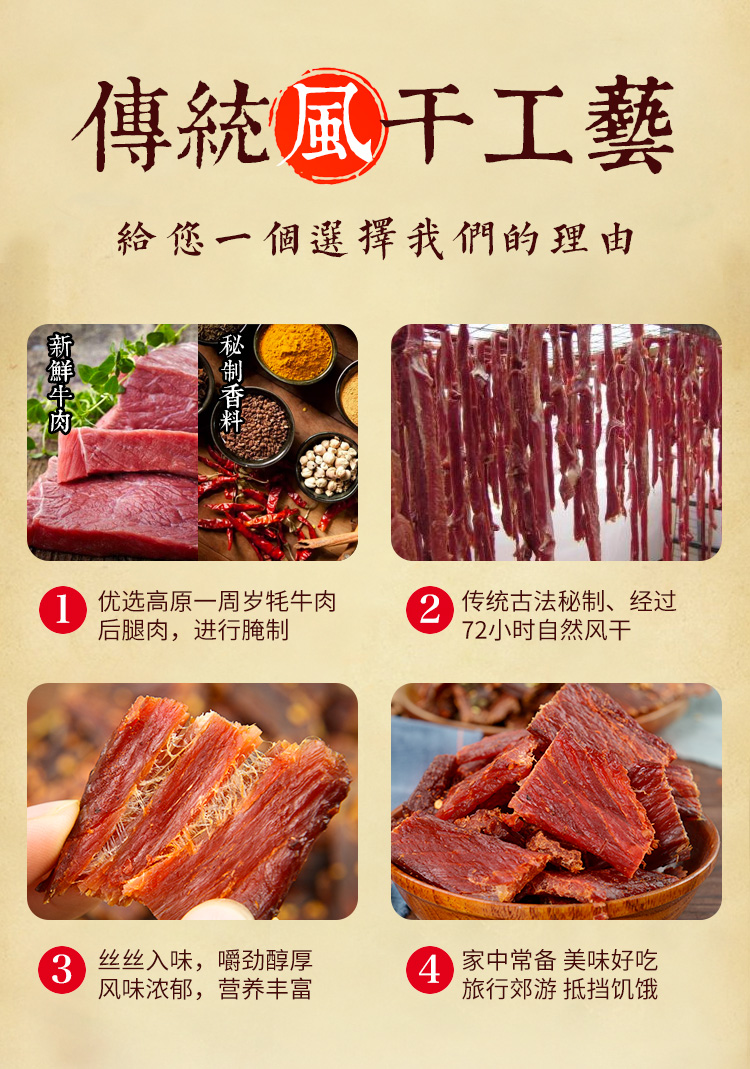 自制五香牛肉干图片