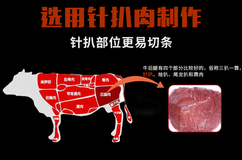 孜然香辣牛肉干图片